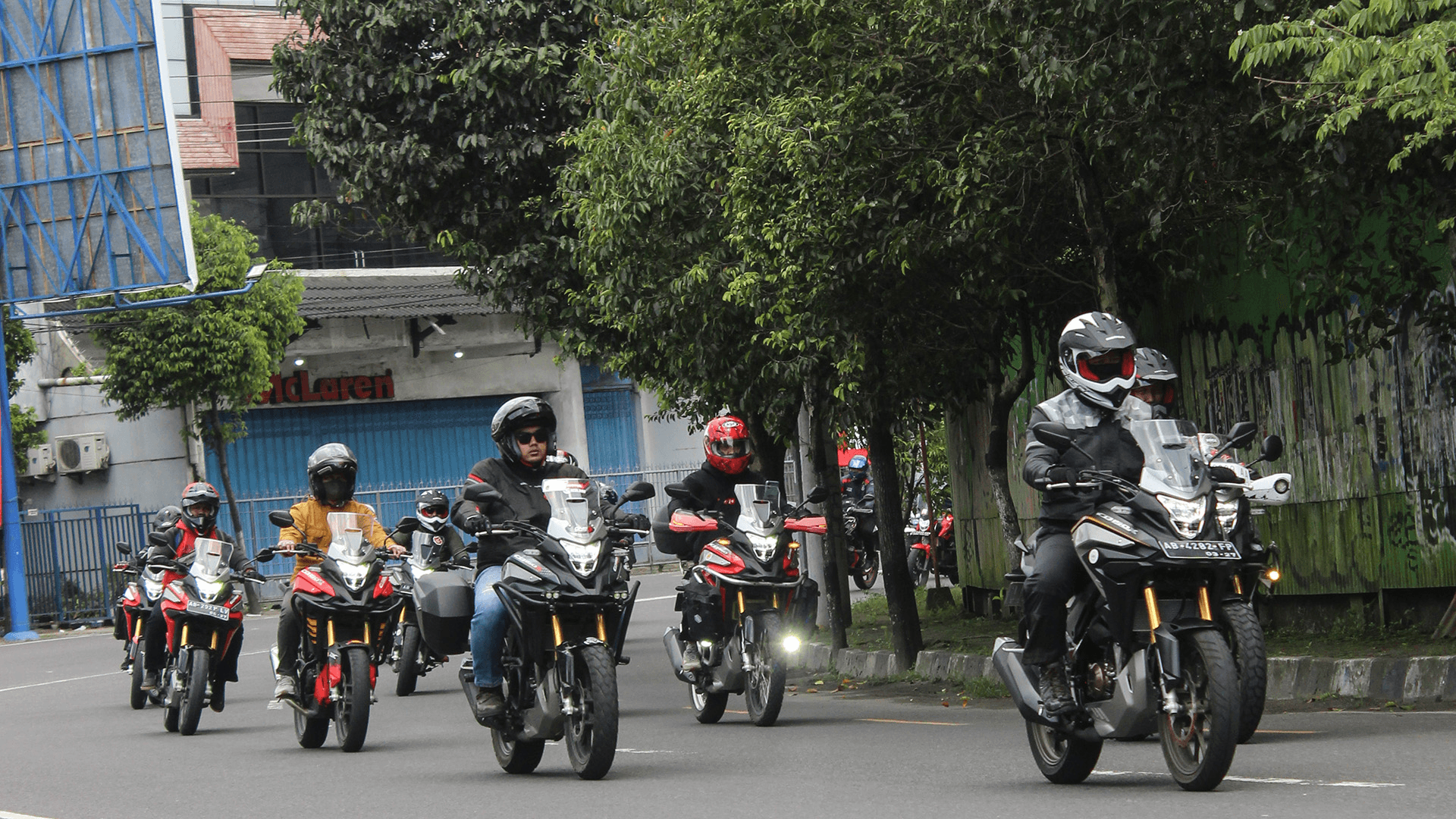 Astra Motor Gelar CB150X City Fun Challenge Yogyakarta